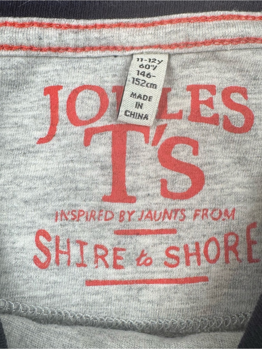 Joules Boys Youth Tricep-A-Tops Dinosaur Graphic Raglan Shirt ~ 11/12 - Picture 7 of 11